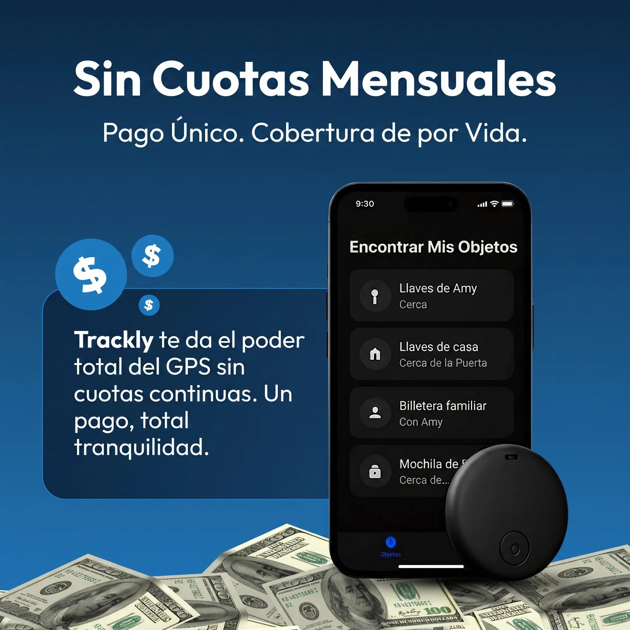 Trackly Pro™ Rastreador GPS