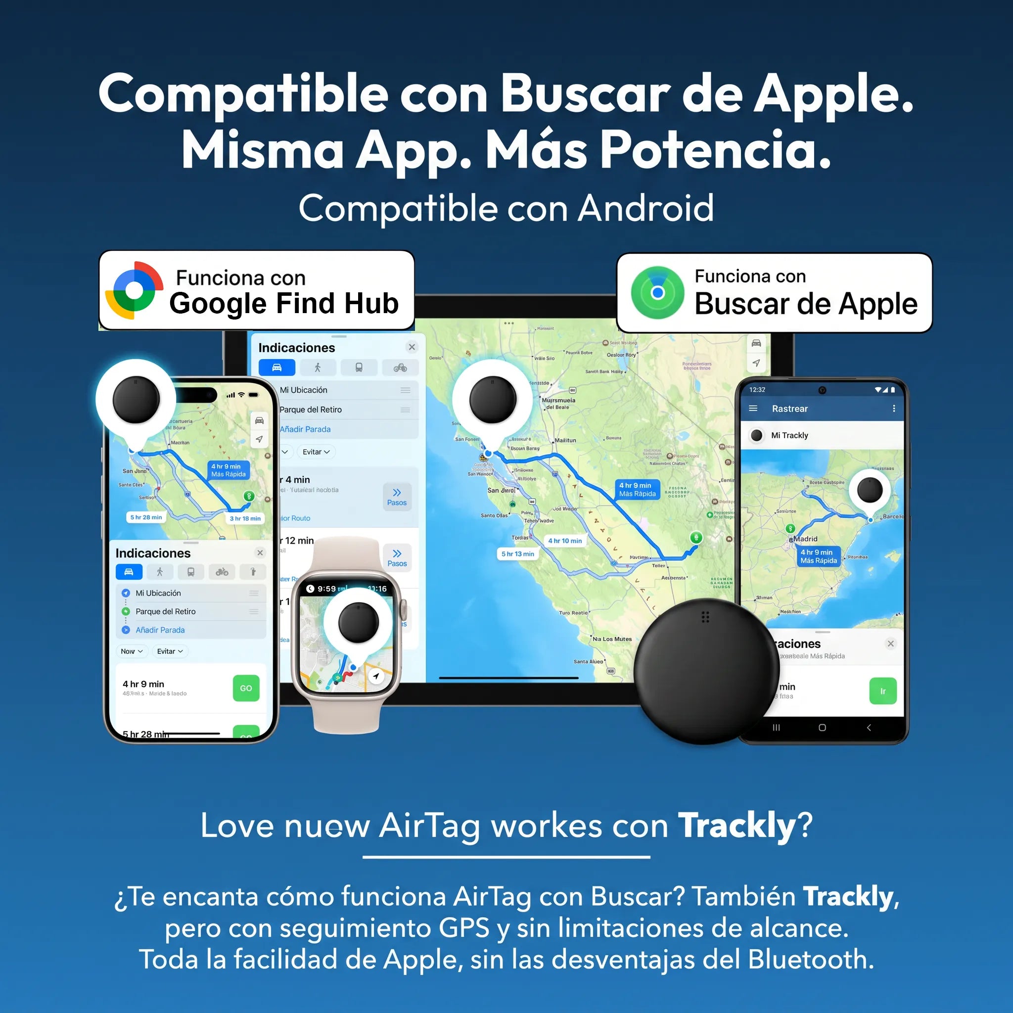 Trackly Pro™ Rastreador GPS